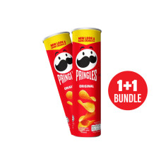 Pringles Original Potato Chips 147 gm (1+1 Bundle)